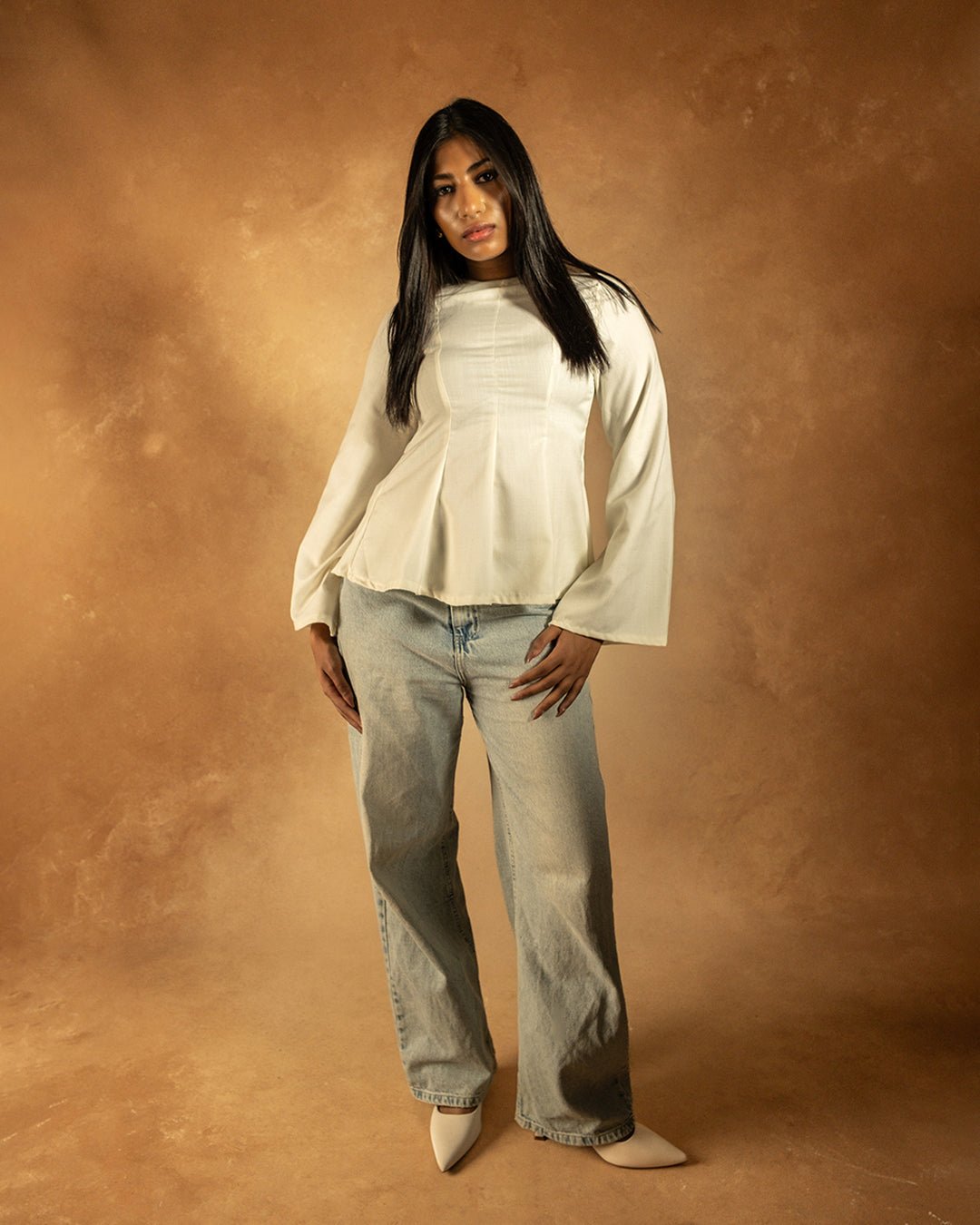 Nor Top in white