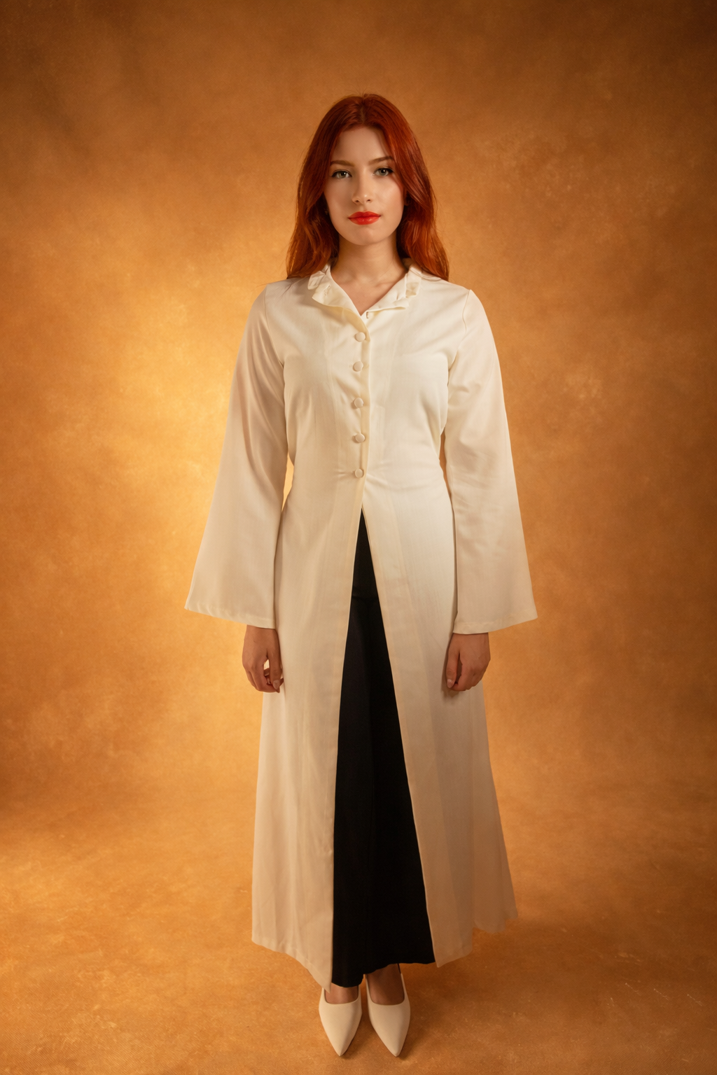 Nari abaya in white